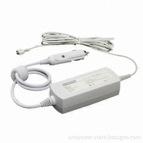 In-car charger, 16.5V 3.65A 60W Magsafe I-tip White Color